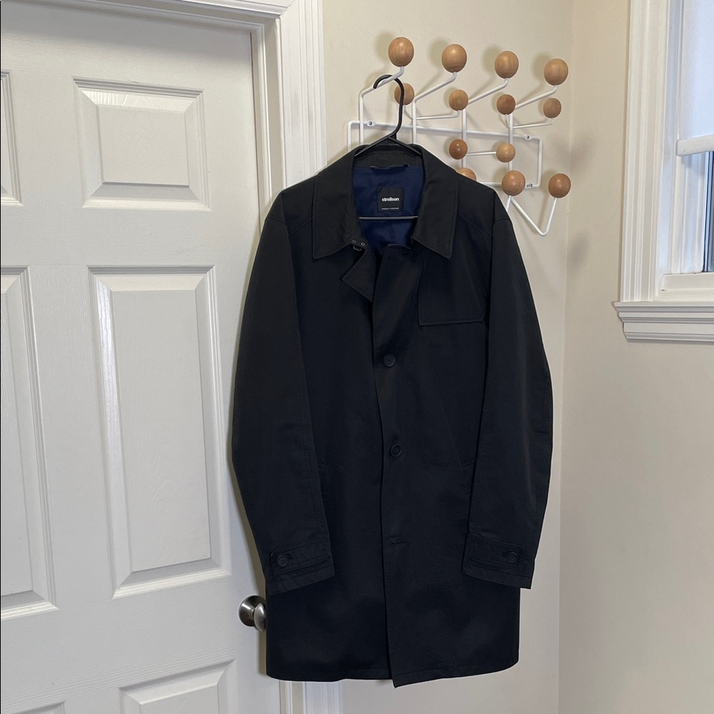Strellson Black Lightweight Coat
